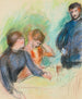La Conversation - Pierre-Auguste Renoir — näkymä teoksesta