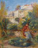 La Terrasse à Cagnes - Pierre-Auguste Renoir — näkymä teoksesta
