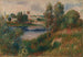 Väritarjonta Vétheuil'n maisemamaalaus - Pierre-Auguste Renoir — näkymä teoksesta