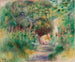 Maisema naisen puutarhassa - Pierre-Auguste Renoir — näkymä teoksesta