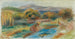Laveuse dans un maisemakuva - Pierre-Auguste Renoir — näkymä teoksesta