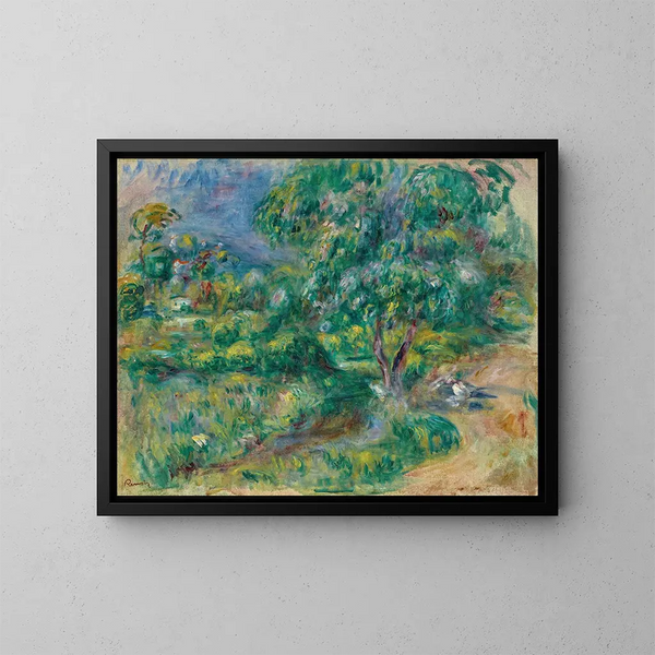 Le Bal - Pierre-Auguste Renoir — kehystetty taideteos seinällä