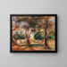 Le Jardin des Collettes - Pierre-Auguste Renoir — kehystetty taideteos seinällä