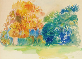 Puut - Pierre-Auguste Renoir — näkymä teoksesta