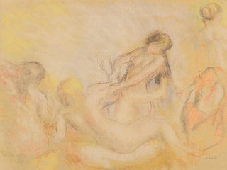 Les Baigneuses au crabe I - Pierre-Auguste Renoir — näkymä teoksesta