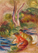 Pyykkärit - Pierre-Auguste Renoir — näkymä teoksesta