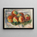 Les Pêches - Pierre-Auguste Renoir — kehystetty taideteos seinällä