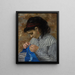 Lise Couture - Pierre-Auguste Renoir — kehystetty taideteos seinällä