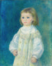 Lucie Bérard Enfant en blanc - Pierre-Auguste Renoir — näkymä teoksesta