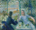 Lounas ravintolassa Fournaise - Pierre-Auguste Renoir — näkymä teoksesta