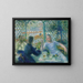 Lounas ravintolassa Fournaise - Pierre-Auguste Renoir — kehystetty taideteos seinällä
