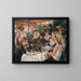 Lounas kanoottilaiset - Pierre-Auguste Renoir — kehystetty taideteos seinällä