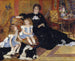 Madame Georges Charpentier, Marguerite-Louise Lemonnier ja hänen lapsensa Georgette-Berthe ja Paul-Émile-Charles - Pierre-Auguste Renoir — näkymä teoksesta