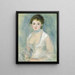 Madame Henriot - Pierre-Auguste Renoir — kehystetty taideteos seinällä