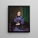 Mademoiselle Sicot - Pierre-Auguste Renoir — kehystetty taideteos seinällä