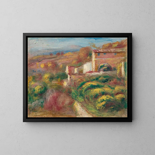 Maison de la Poste - Pierre-Auguste Renoir — kehystetty taideteos seinällä