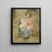 Maternité - Pierre-Auguste Renoir — kehystetty taideteos seinällä