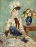 Mlle Charlotte Berthier - Pierre-Auguste Renoir — näkymä teoksesta