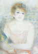 Neiti Jeanne Samary - Pierre-Auguste Renoir — näkymä teoksesta