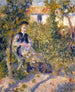 Nini dans le jardin Nini Lopez - Pierre-Auguste Renoir — näkymä teoksesta