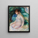 Pas assis - Pierre-Auguste Renoir — kehystetty taideteos seinällä