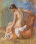 Nu au fauteuil - Pierre-Auguste Renoir — näkymä teoksesta