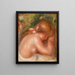 Nude Torso of Young Girl Torse nu de jeune fille - Pierre-Auguste Renoir — kehystetty taideteos seinällä