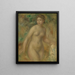 Nu - Pierre-Auguste Renoir — kehystetty taideteos seinällä