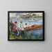 Rameurs à Chatou - Pierre-Auguste Renoir — kehystetty taideteos seinällä