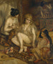 Parisiennes in Algerian Costume or Harem - Pierre-Auguste Renoir — näkymä teoksesta