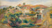 Maisemamaalaus taloilla - Pierre-Auguste Renoir — näkymä teoksesta
