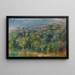 Provence maisemat, Cagnes - Pierre-Auguste Renoir — kehystetty taideteos seinällä