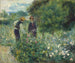Kukinnan kukkia - Pierre-Auguste Renoir — näkymä teoksesta