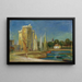 La Rochelle satama - Pierre-Auguste Renoir — kehystetty taideteos seinällä