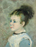 Portrait de Jeanne Sisley - Pierre-Auguste Renoir — näkymä teoksesta