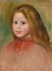 Portrait de jeune fille - Pierre-Auguste Renoir — näkymä teoksesta