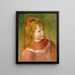Portrait de Jean - Pierre-Auguste Renoir — kehystetty taideteos seinällä
