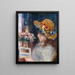 Fille lisant - Pierre-Auguste Renoir — kehystetty taideteos seinällä