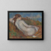 Nu couché - Pierre-Auguste Renoir — kehystetty taideteos seinällä