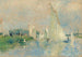 Argenteuilin kilpailu maalaus - Pierre-Auguste Renoir — näkymä teoksesta