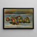 Reines-Claudes-maalaus - Pierre-Auguste Renoir — kehystetty taideteos seinällä