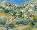 Rochers à l'Estaque - Pierre-Auguste Renoir — näkymä teoksesta