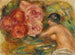 Ruusut ja Gabriellen tutkimus - Pierre-Auguste Renoir — näkymä teoksesta