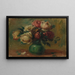 Ruusut maljakossa - Pierre-Auguste Renoir — kehystetty taideteos seinällä