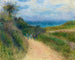 Route de Berneval - Pierre-Auguste Renoir — näkymä teoksesta