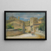 Villeneuve-lès-Avignonin Rue - Pierre-Auguste Renoir — kehystetty taideteos seinällä