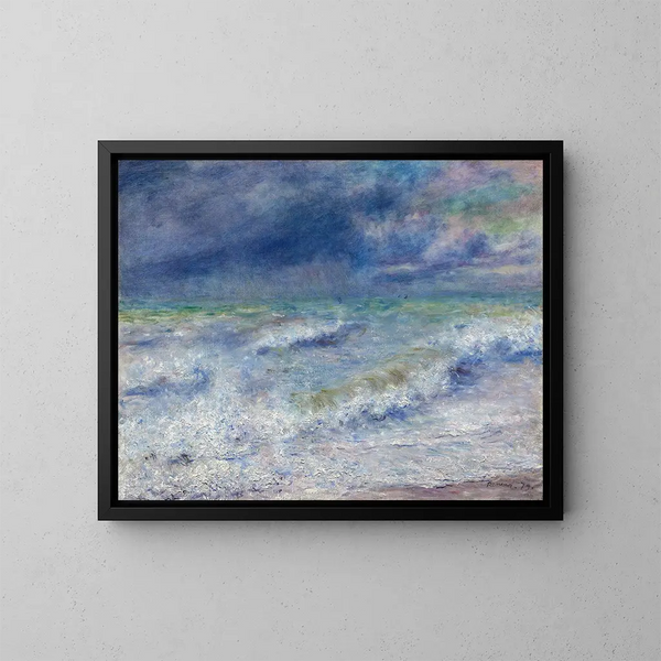 Merimaalauksen Pierre-Auguste Renoir — kehystetty taideteos seinällä