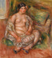 Seated Odalisque Odalisque assise - Pierre-Auguste Renoir — näkymä teoksesta