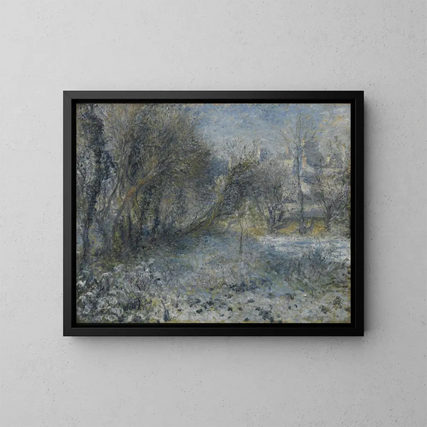 Luminen maisema - Pierre-Auguste Renoir — kehystetty taideteos seinällä