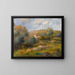 Kevät Essoyesissa - Pierre-Auguste Renoir — kehystetty taideteos seinällä